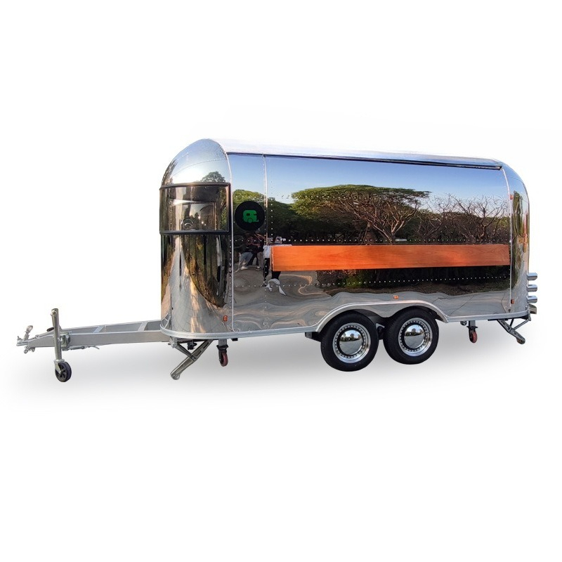 Rv Snacks & Food Zone Surat Menu - Miroir en acier inoxydable, restauration RV,