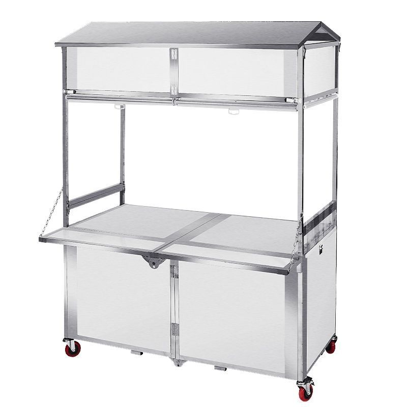 Food Snacks To Eat - Chariot de marché nocturne pliable, chariot
