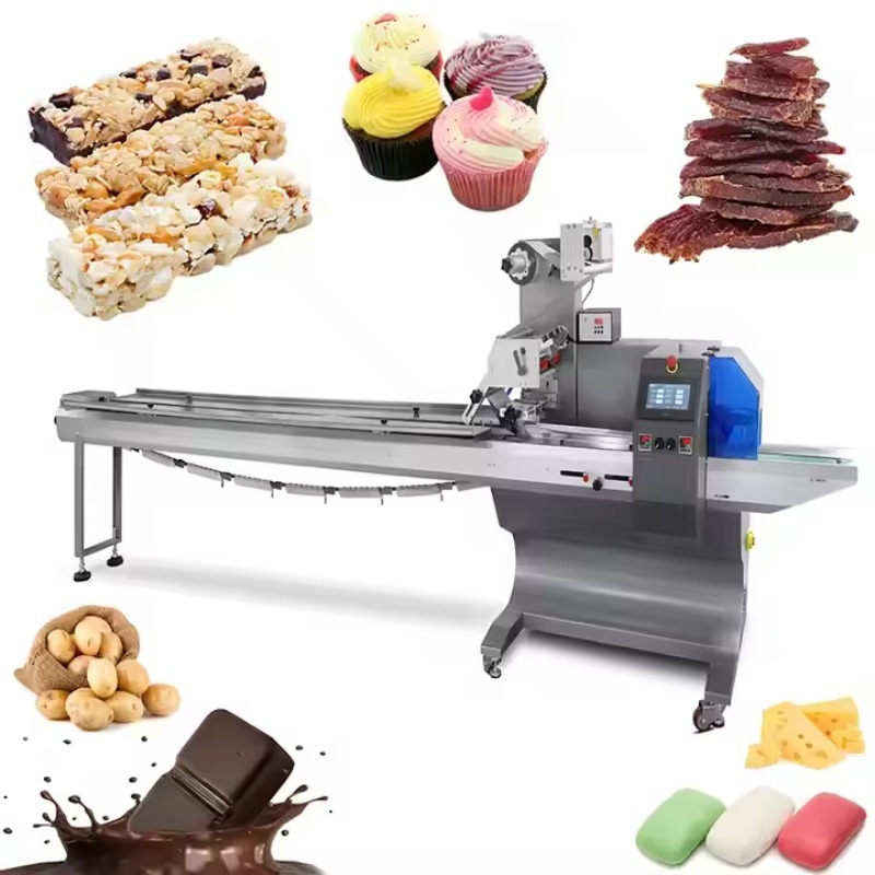 Food With Snacks - Machine d'emballage automatique de type oreiller