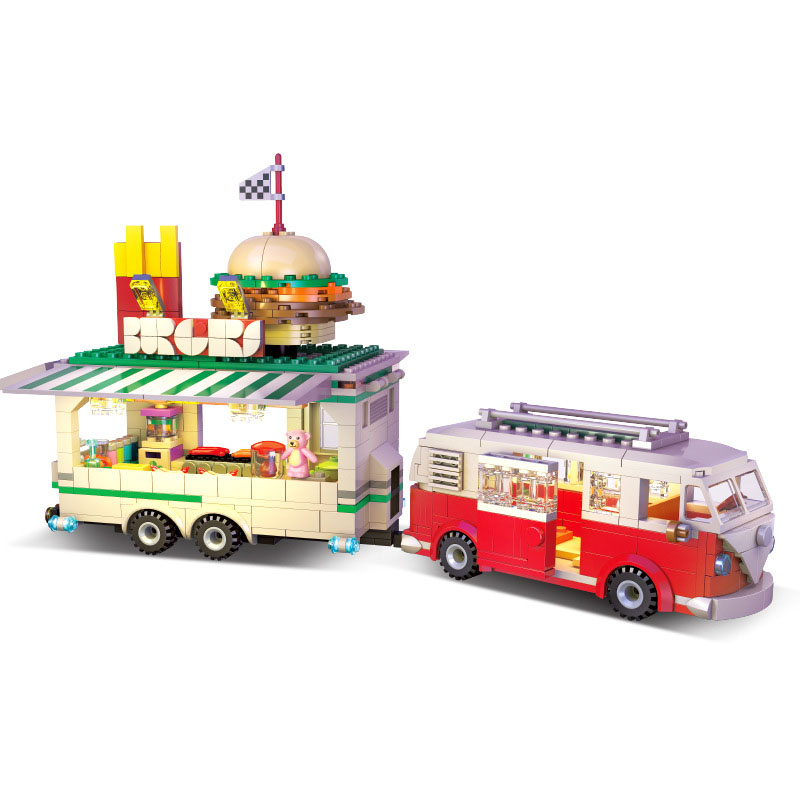 Food Snacks To Eat - Blocs de construction Creative City Street