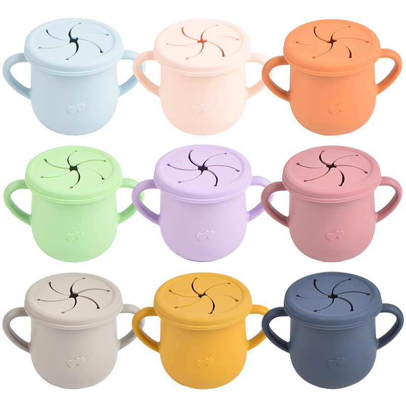 Food Snacks For 1 Year Old - Conteneur d'alimentation en silicone sans BPA
