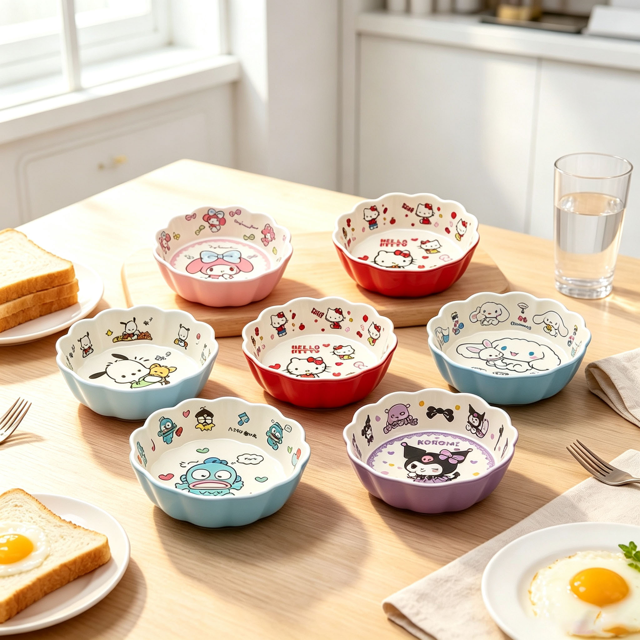 Food Snacks To Eat - Bol en dentelle Kawaii, imprimé de