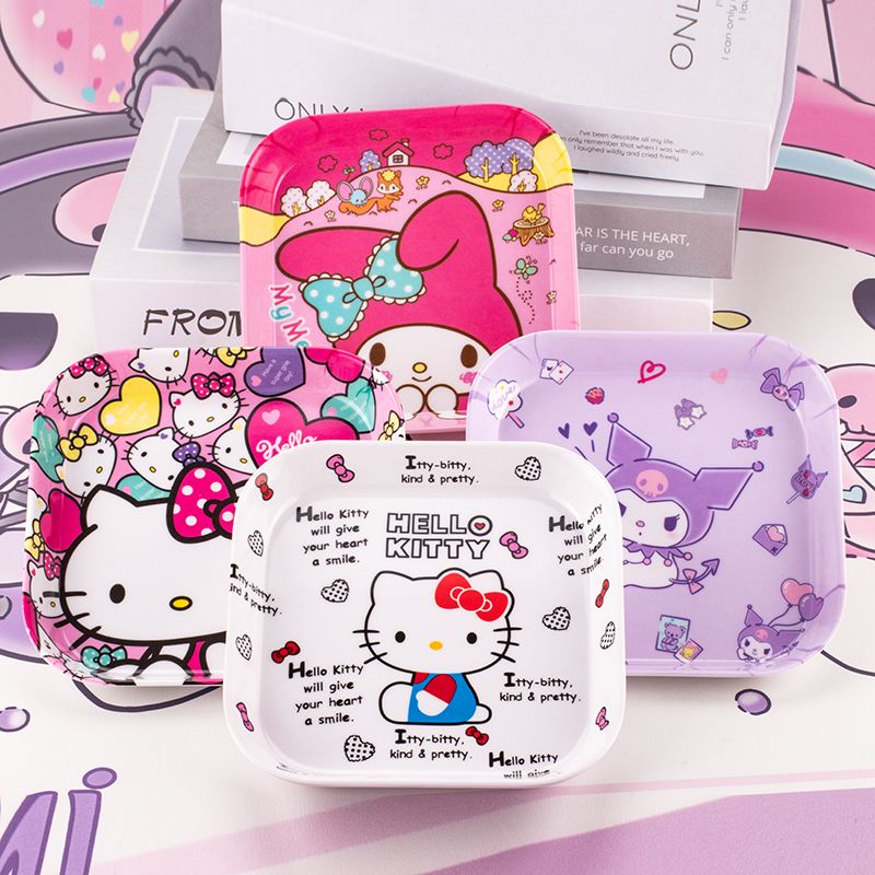 Food Snacks To Eat - Nouvelle assiette en mélamine Hello Kitty