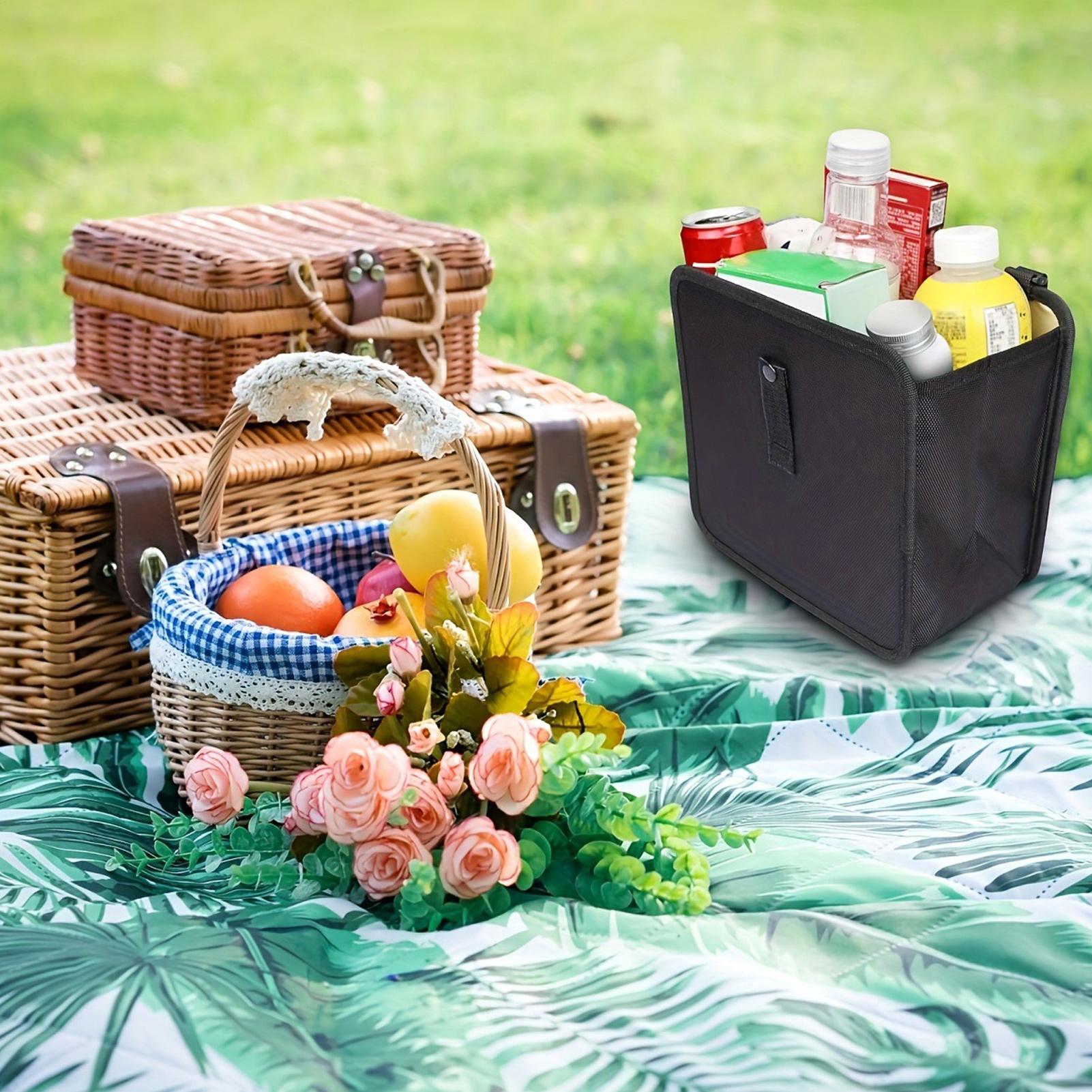 Rv Snacks & Food Zone Surat Menu - Poubelle de voiture étanche et pliable,