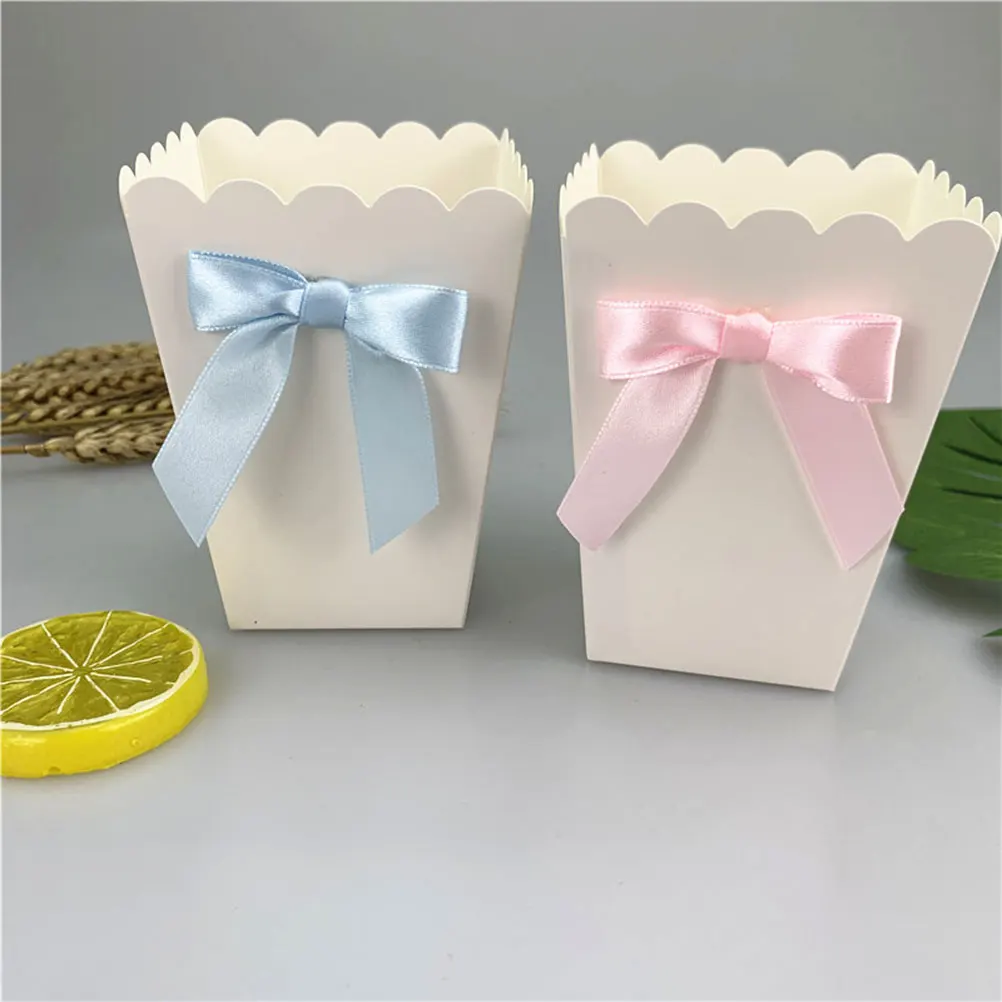 Boîte à pop-corn à nœud rose,  - Food Snacks For 1 Year Old avis et prix