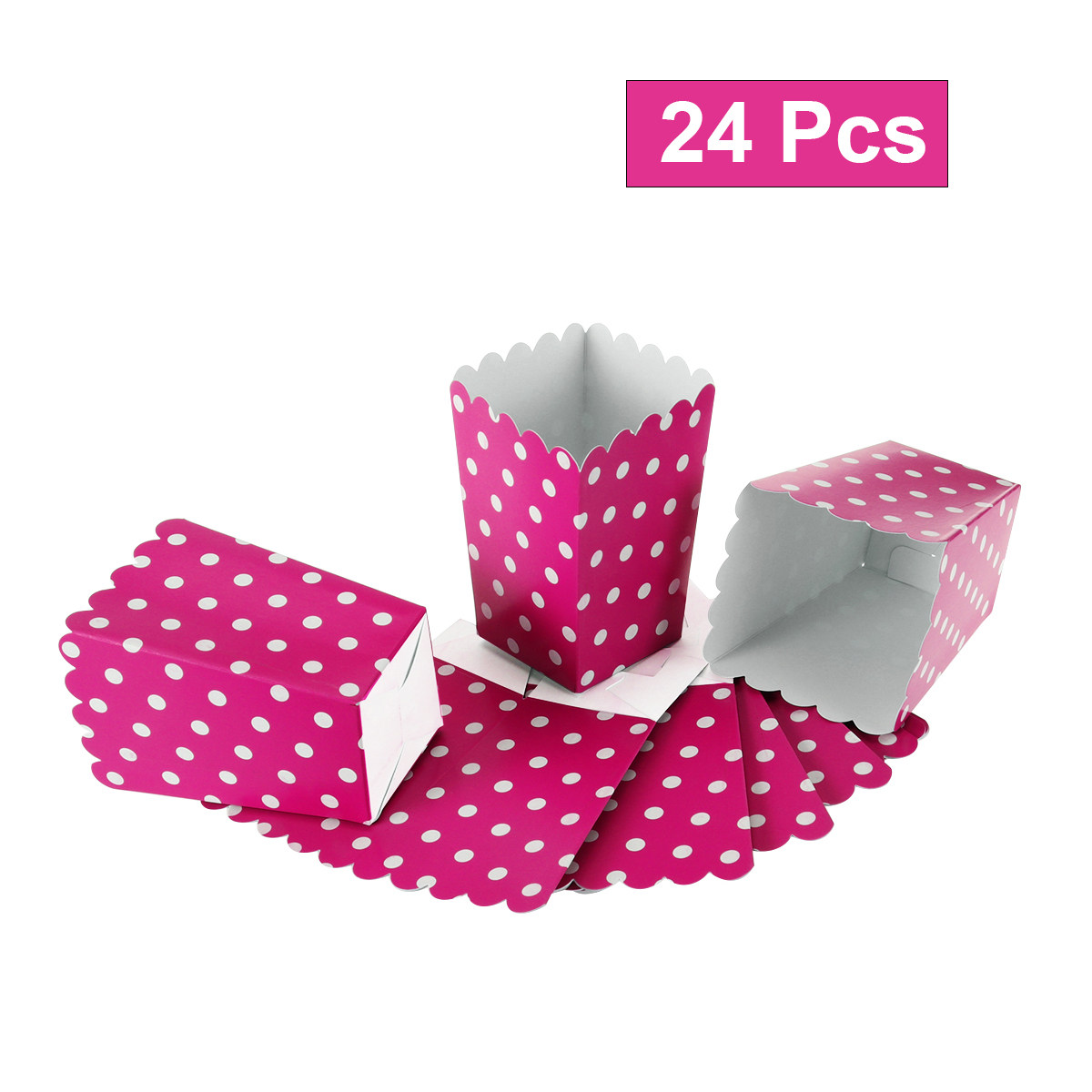 24 boîtes à popcorn en papier  - Food Day Snacks avis et prix