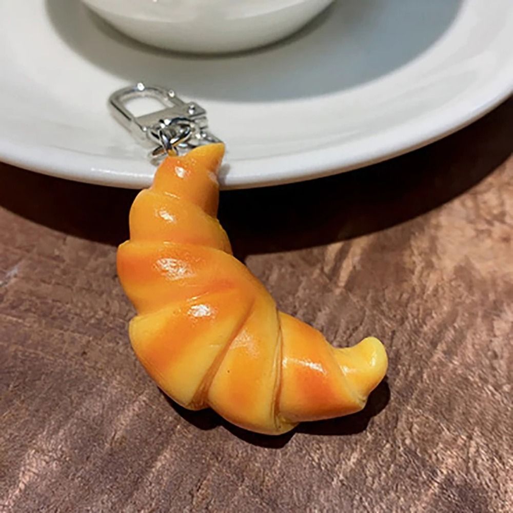 Porte-clés Croissant drôle pou - Food Zinc avis et prix