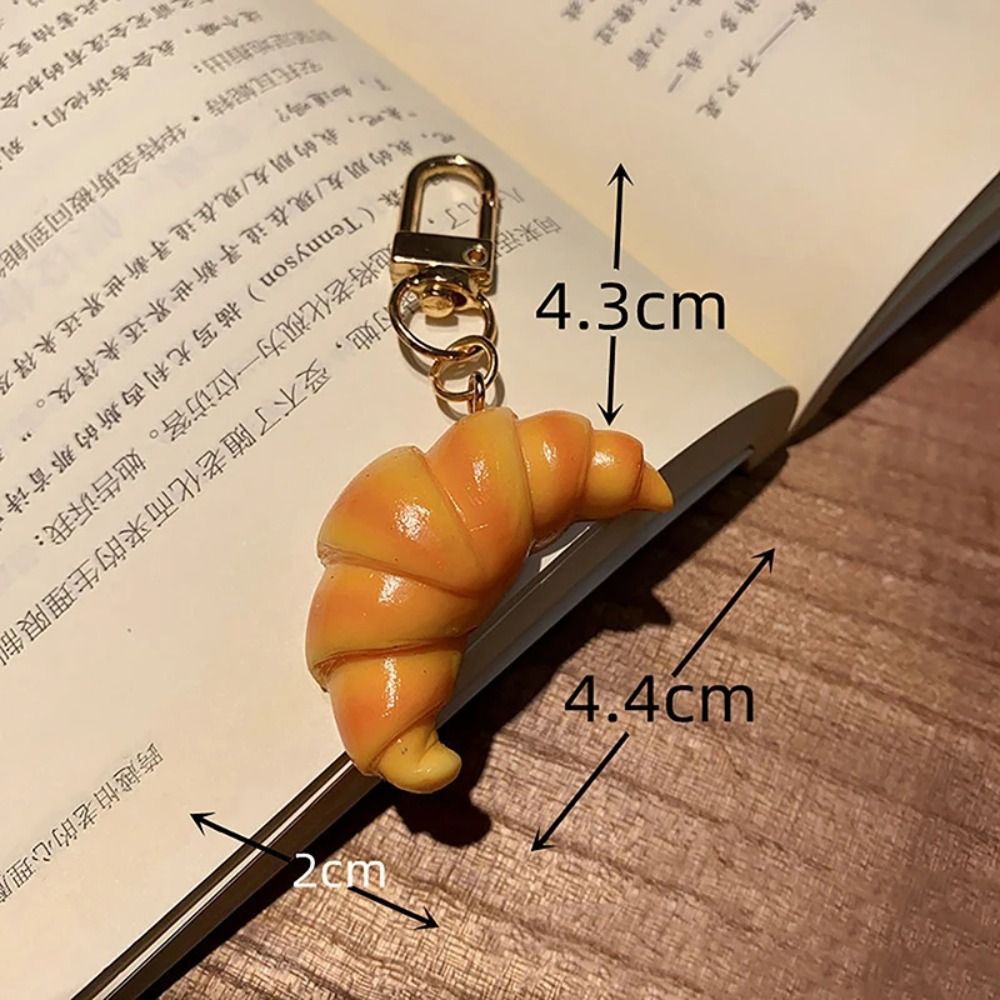 Porte-clés Croissant drôle pou - Food Zinc avis et prix