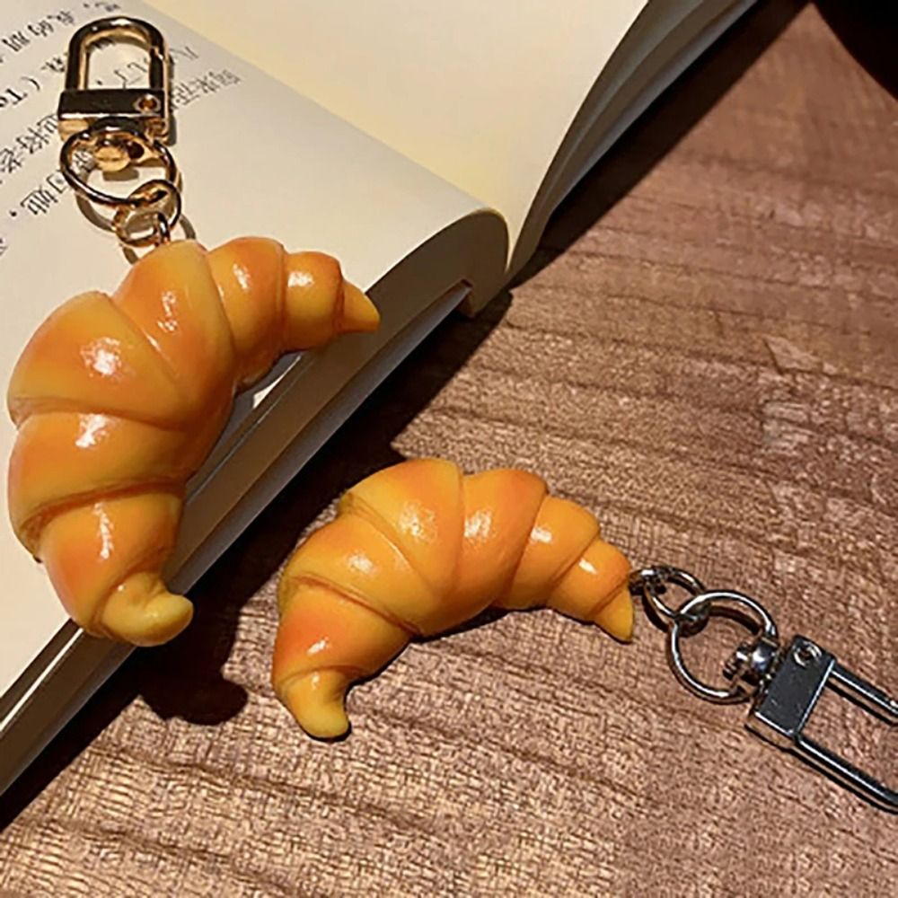 Porte-clés Croissant drôle pou - Food Zinc avis et prix