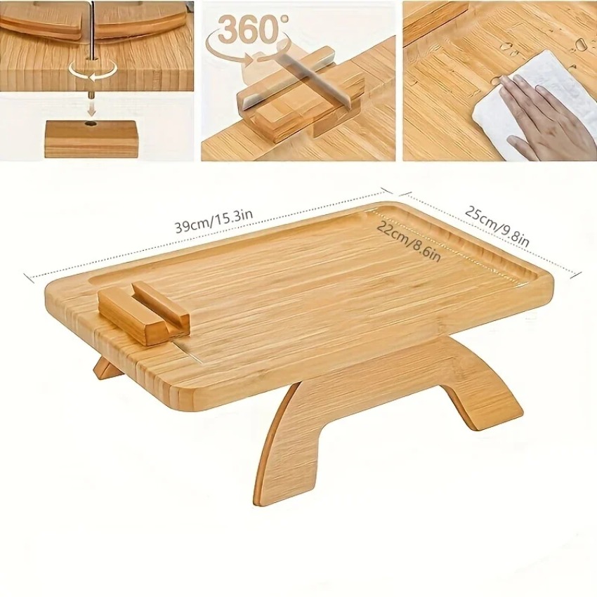 Plateau pliable en bois pour c - Food Snacks To Eat avis et prix