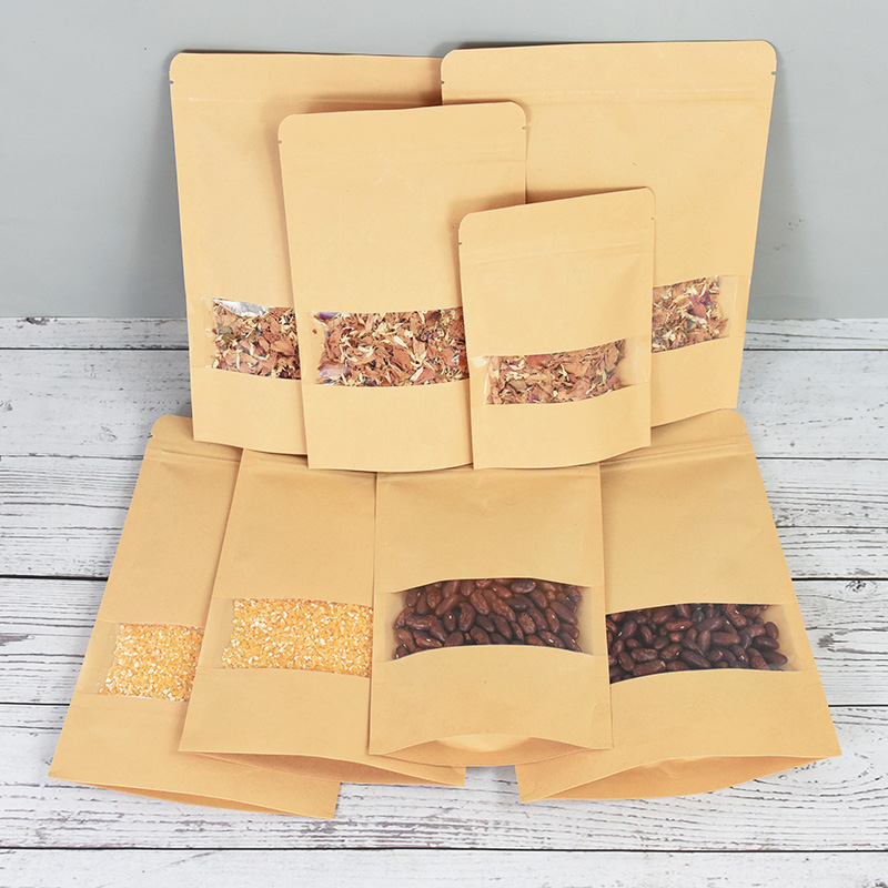 Sacs en papier Kraft à fermetu - Food Day Snacks avis et prix