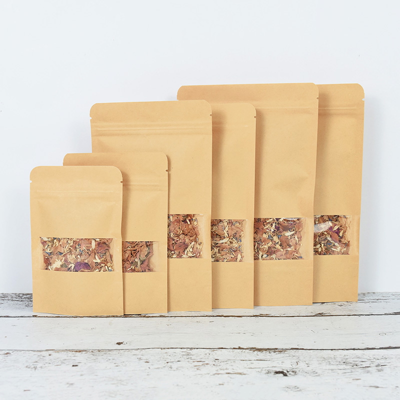 Sacs en papier Kraft à fermetu - Food Day Snacks avis et prix