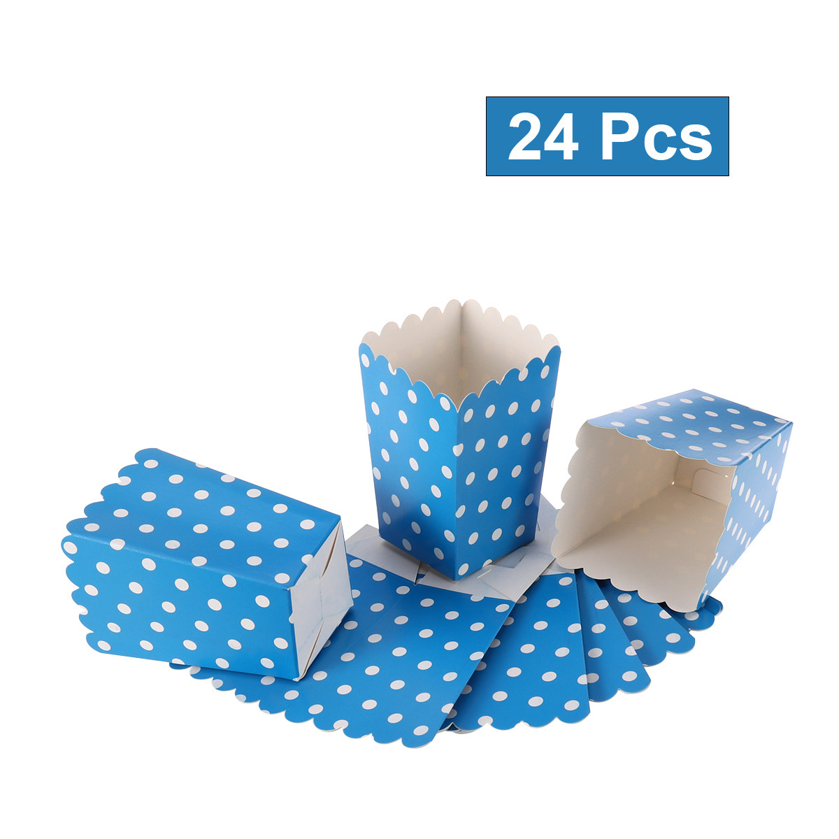 24 boîtes à pop-corn en papier - Food Day Snacks avis et prix