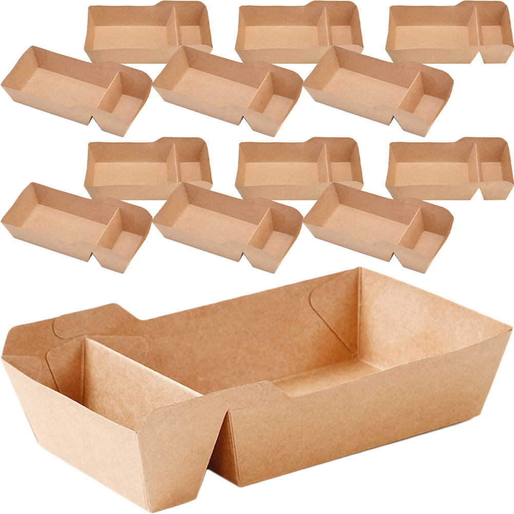 50 boîtes à goûter en papier,  - Food Day Snacks avis et prix