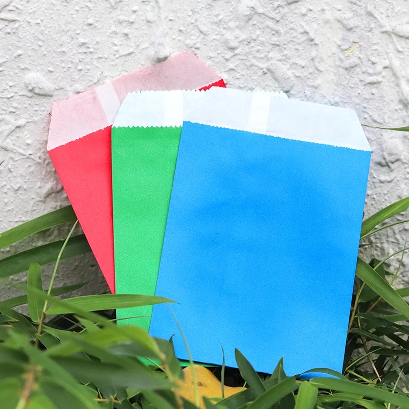 Sacs en papier Kraft colorés p - Food Day Snacks avis et prix